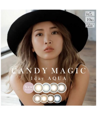 Candy Magic 1 Day Aqua 10片 