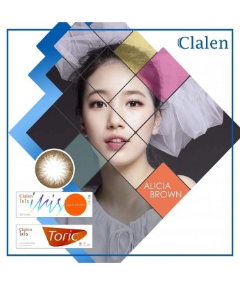 Clalen Iris One Day Alicia Brown Toric (散光COLOR)