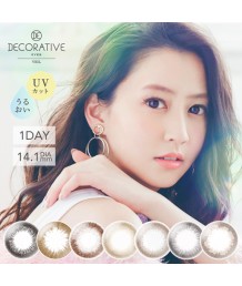 DECORATIVE Eyes Veil 1 day Colorcon(3colors)