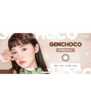 i-sha Jadey GEM CHOCO 1 day color 10片裝